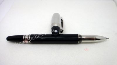 Montblanc Starwalker Doue Steel & Black Resin Rollerball Pen